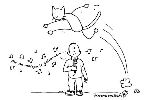 Poeslief is weer ‘boven Jan’ #weerbeter