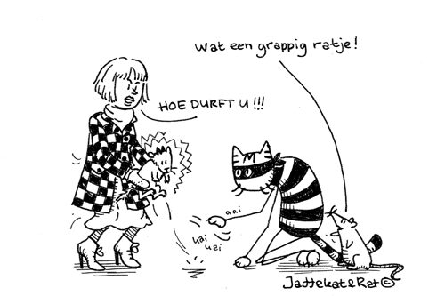 Wat een grappig ratje!