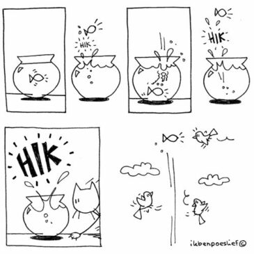 Van schrik kreeg Vis…