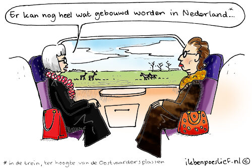 Een observatie vanuit de trein…