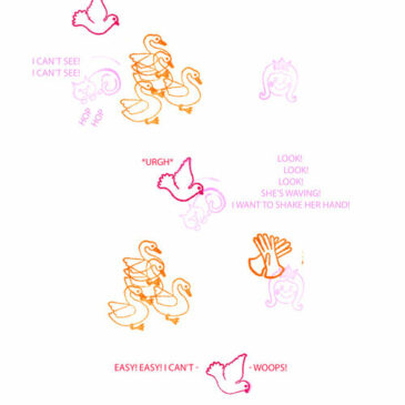 Little Stenciled Stories ‘KINGSDAY’ #8