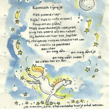Poeslief rijmpje: kosmisch rijmpje #weekvandepoezie