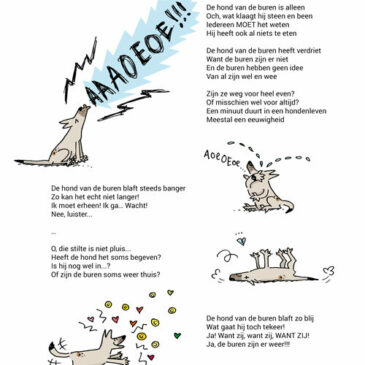 Poeslief rijmpje: ‘de hond van de buren’
