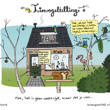 Tuinvogeltelling 2016