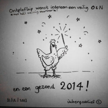 Ontplofkip wenst iedereen…